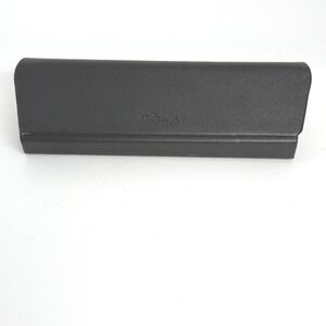ROKA Hard Shell Eyeglasses Sunglasses Case Black Faux Leather Foldable Case 2